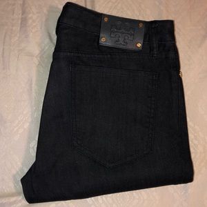 NWOT!!! Tory Burch jean leggings. Size 30.